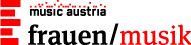 Logo frauen/musik