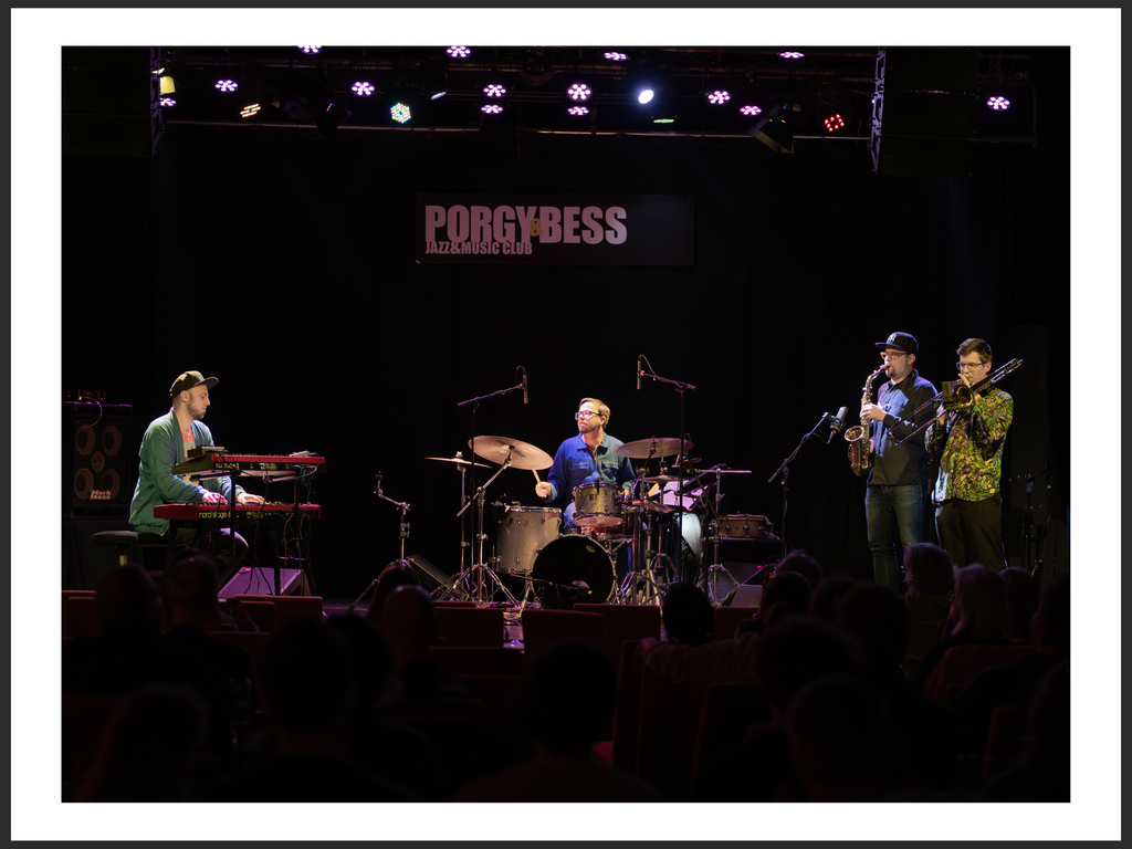 Purple Muscle Car beim Kickjazz Festival 2025 © Werner Müller