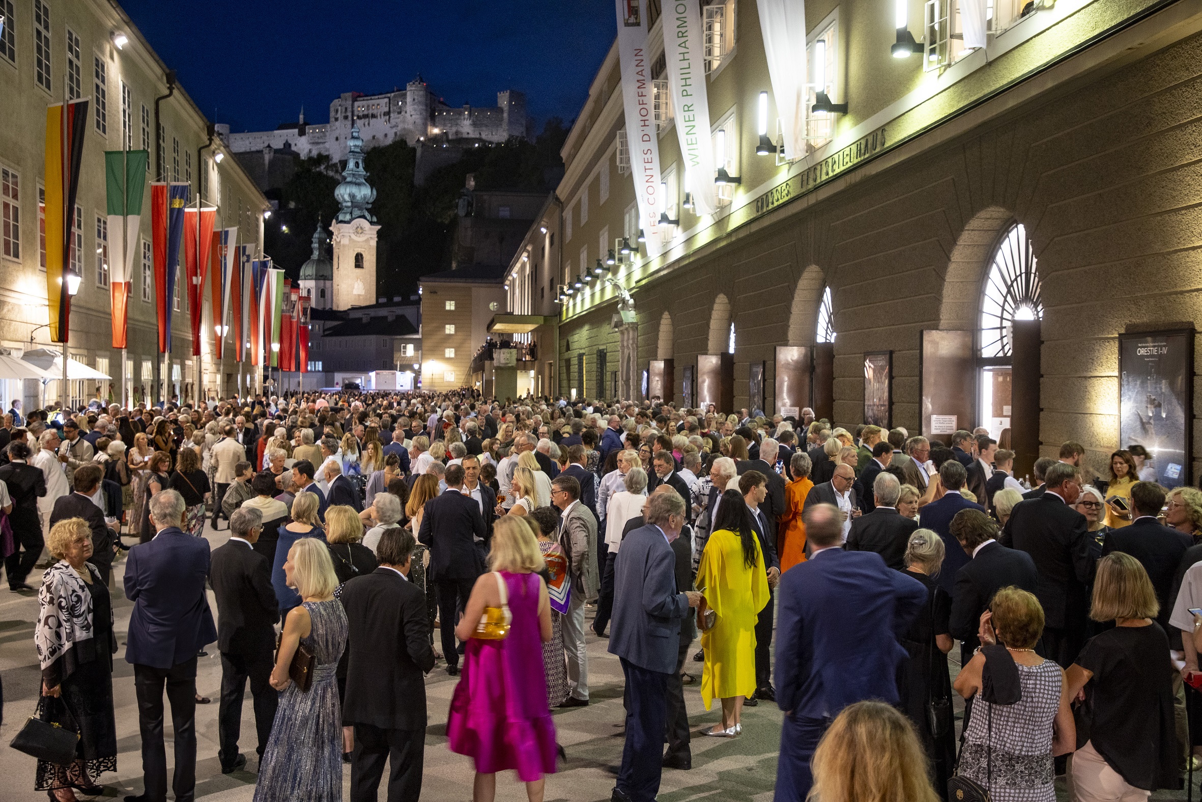 Salzburger Festspiele, Hofstallgasse © SF/Andreas Kolarik