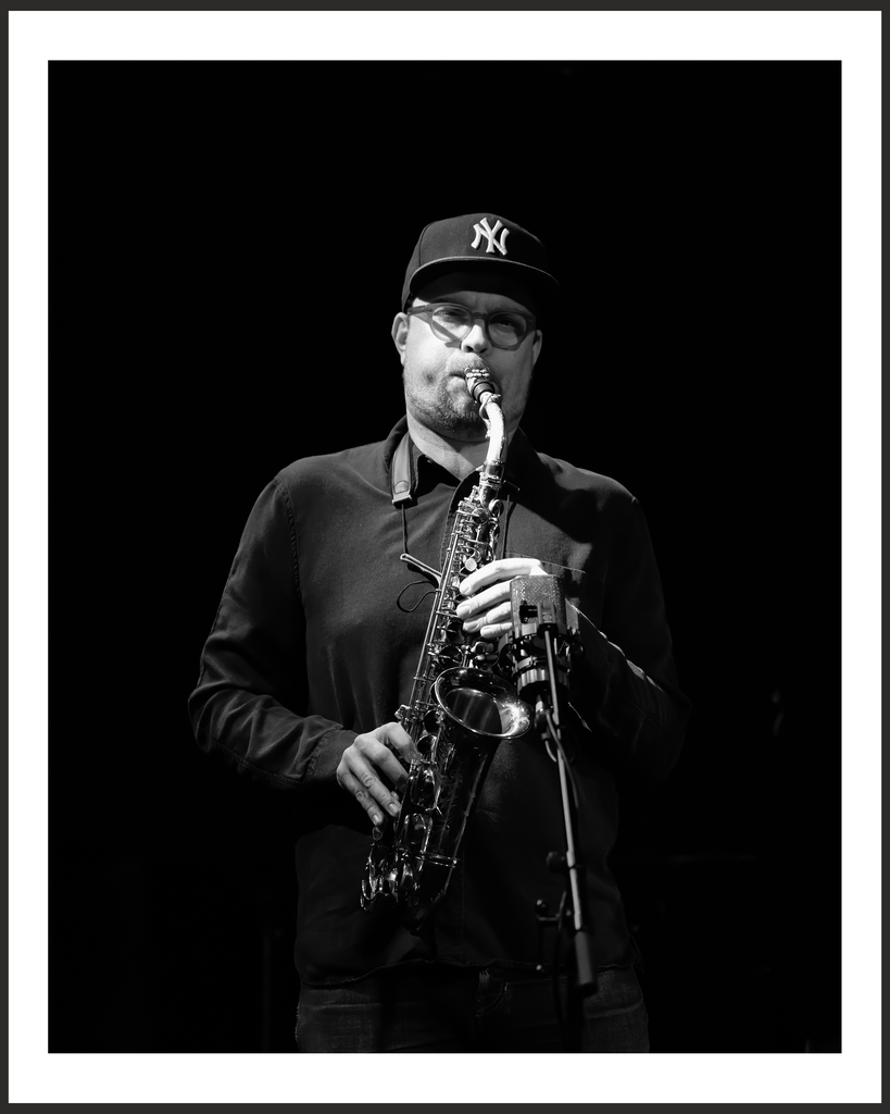 Fabian Rucker beim Kickjazz Festival 2025 © Werner Müller Fabian Rucker beim Kickjazz Festival 2025 © Werner Müller