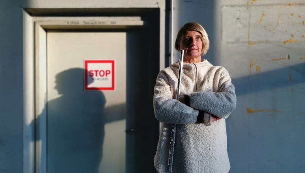 Cordula Bösze in der Post City in Linz © Werner Puntigam/pntgm